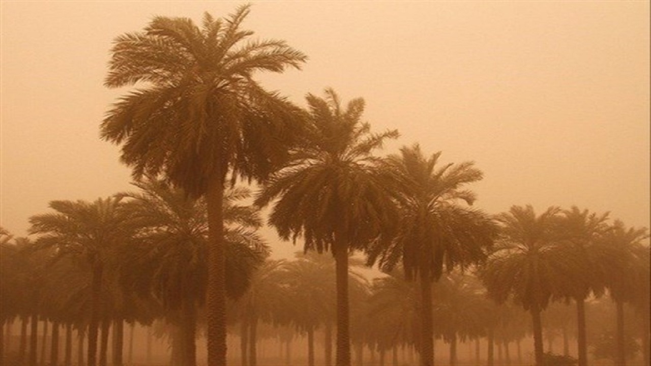 گردوخاک در راه خوزستان